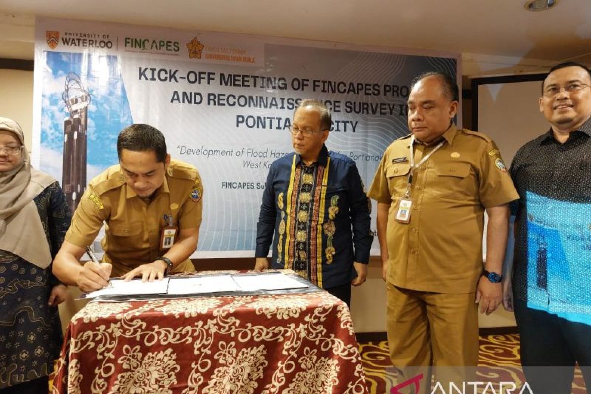 Pemkot Pontianak riset pengembangan skenario ancaman banjir rob