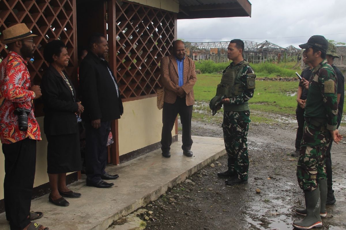 Pangkoops:Yonif 503/Kostrad gelar komsos dengan tokoh agama Kenyam