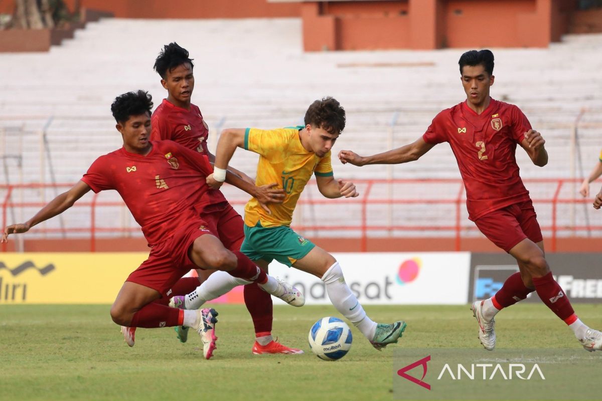 Piala AFF U-19 - Australia ke semi final, kalahkan 10 pemain Myanmar