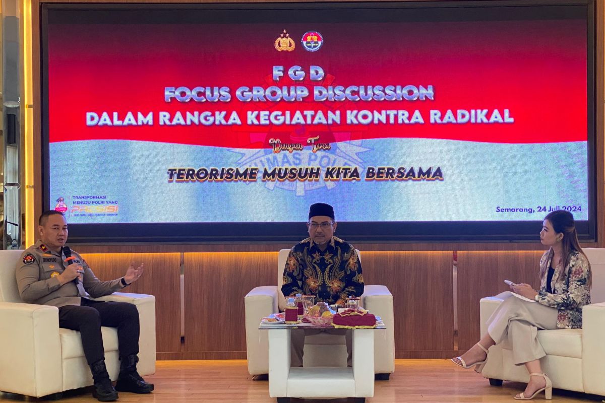 Polri tekankan pentingnya upaya kontra radikal guna cegah radikalisme