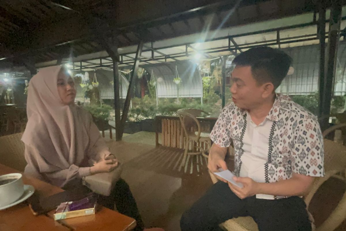 Ning Zidna pamitan ke Golkar jelang Pilkada Kediri 2024