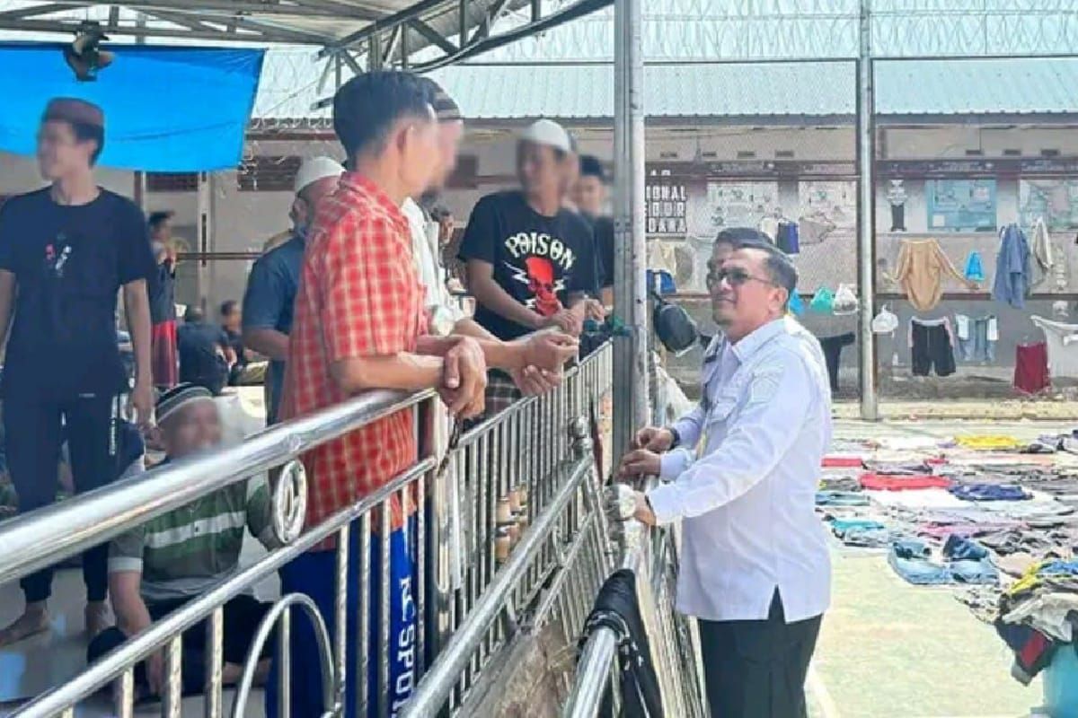 Kemenkumham Sumut pastikan Lapas di Deli Serdang kondusif bagi  napi