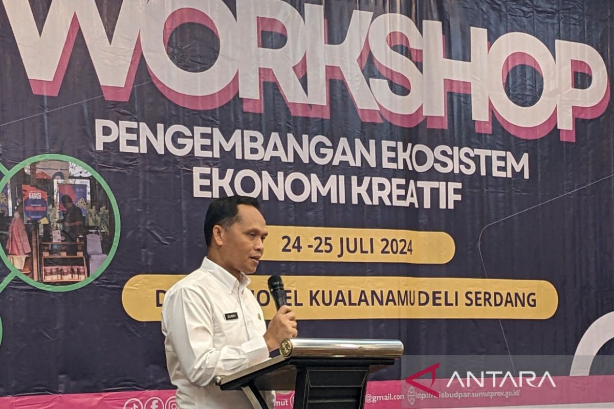 Pemprov Sumut giatkan pembentukan ekosistem ekonomi  kreatif