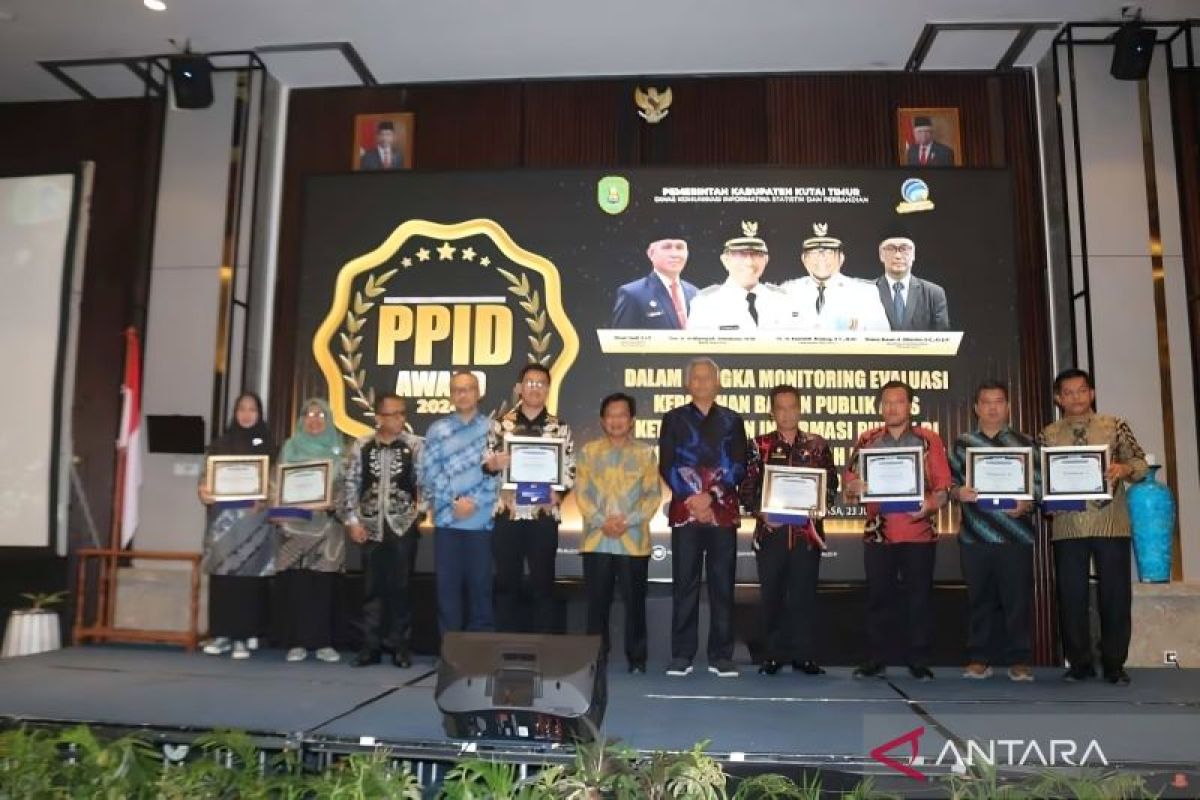 Diskominfo Staper Kutim gelar PPID award