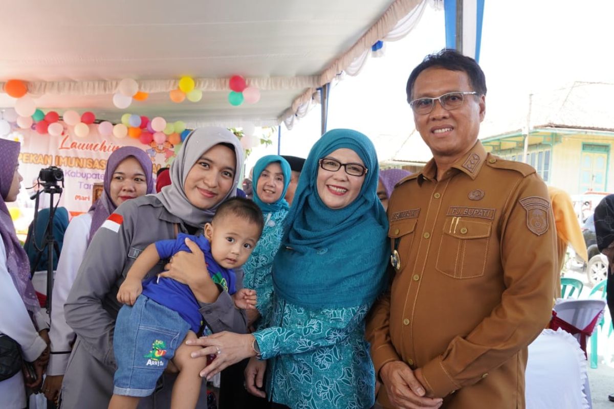 Vaksin polio di OKI sasar ratusan ribu anak