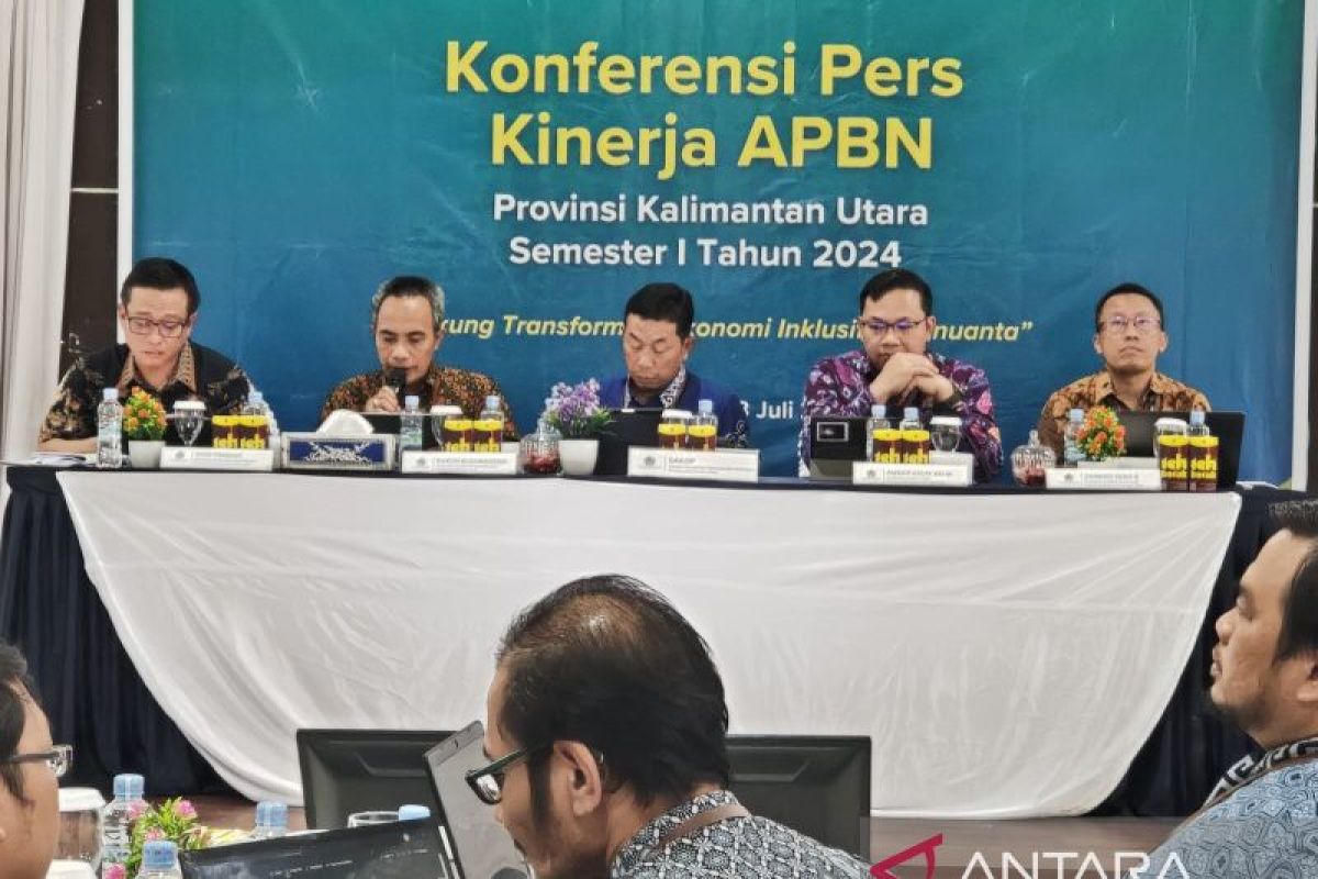 Pendapatan Negara di Kaltara naik Rp175 miliar pada semester I-2024