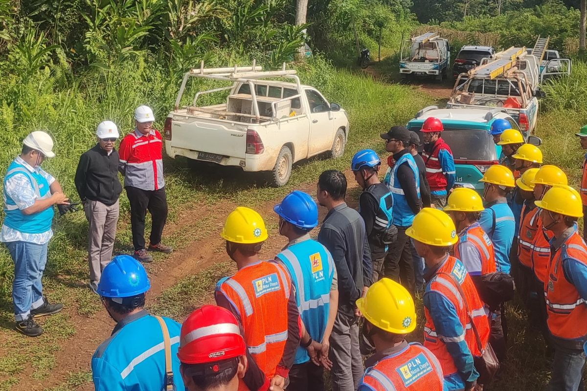 PLN UID Kalbar gelar pemeliharaan jaringan listrik di Bengkayang