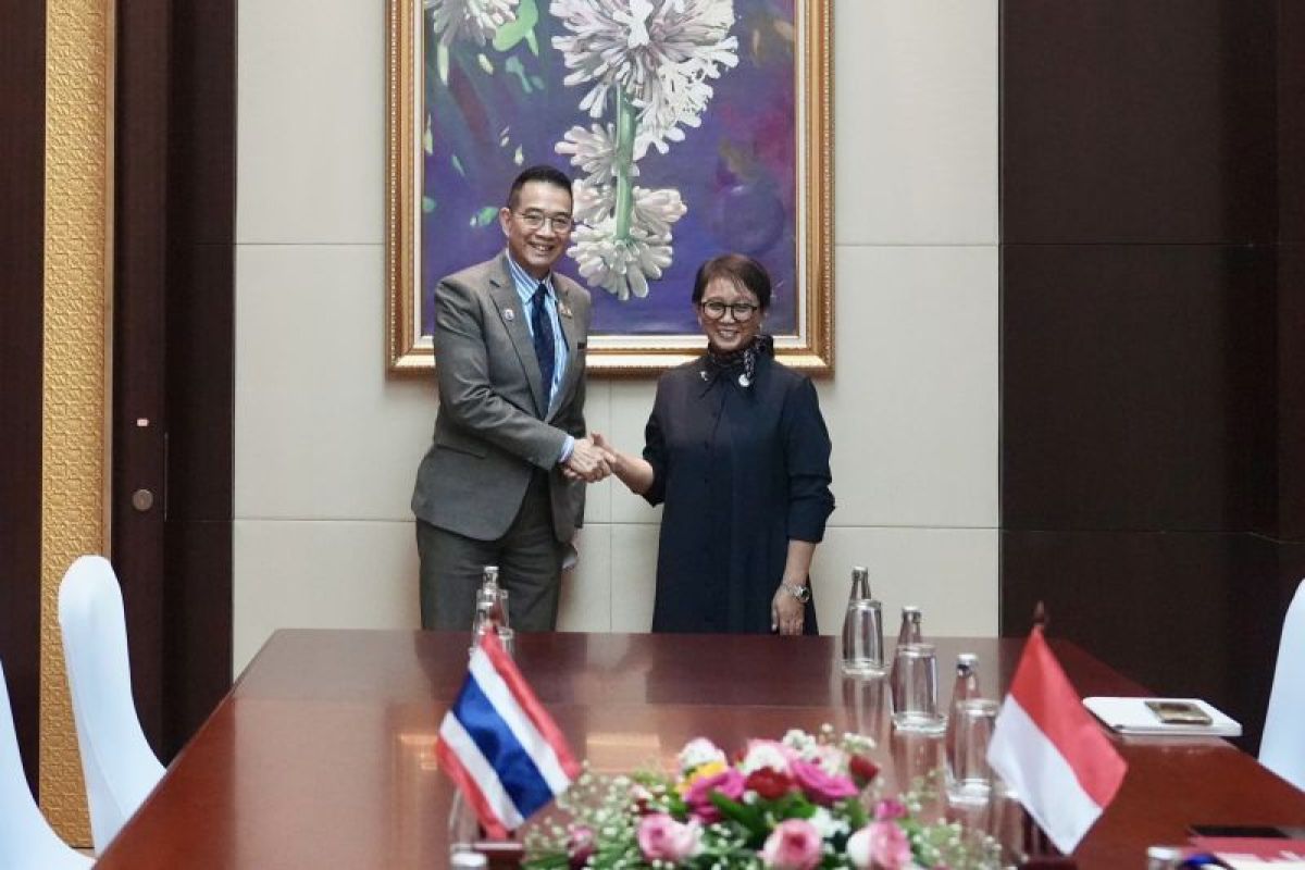 Menlu Retno lakukan pertemuan perdana dengan Menlu Thailand