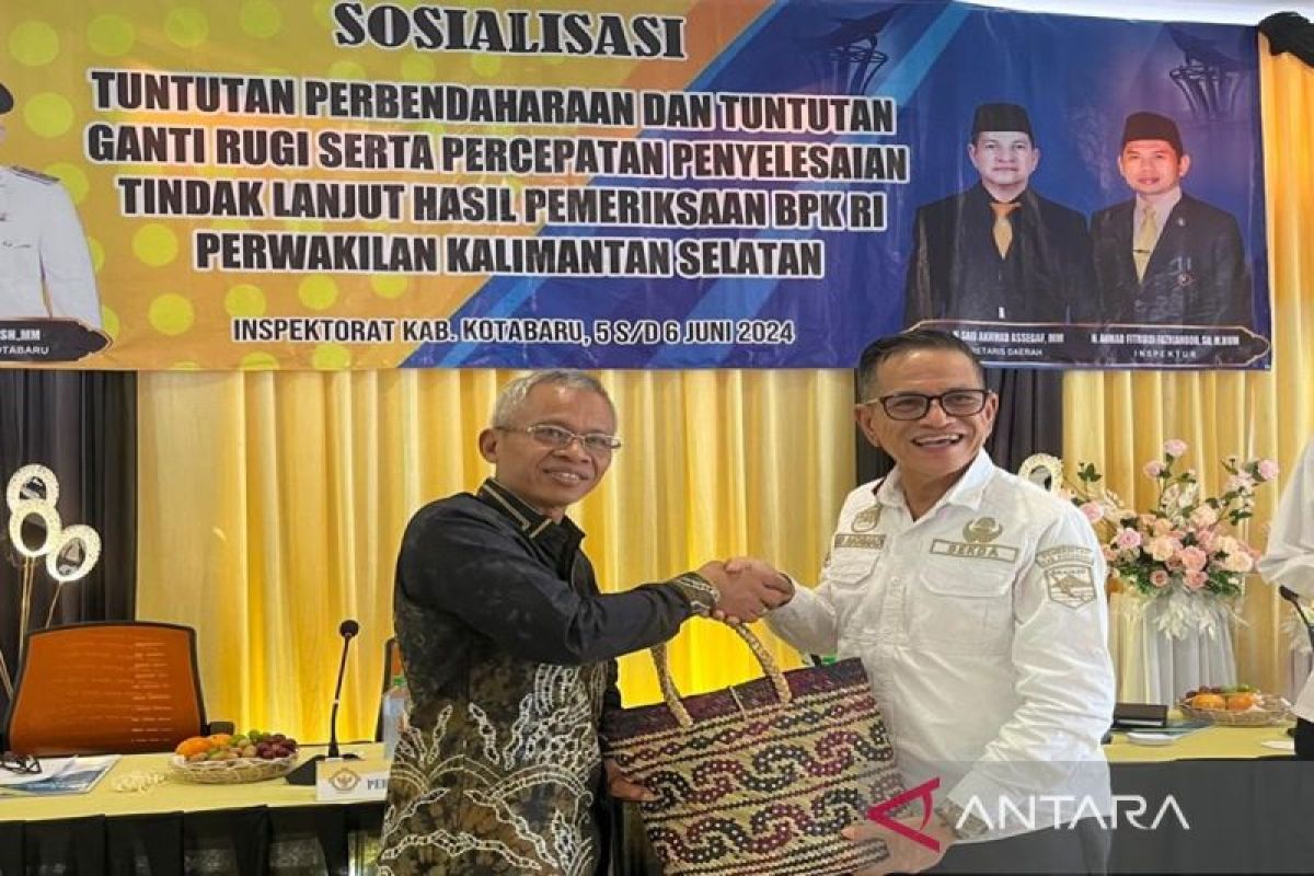 Sekda buka sosialisasi TPTGR dan percepatan penyelesaian tindak lanjut hasil pemeriksaan BPK RI