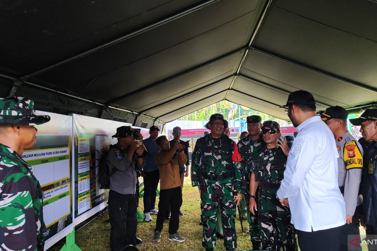 Kodam Pattimura-Pemkab Halmahera Selatan kolaborasi program TMMD