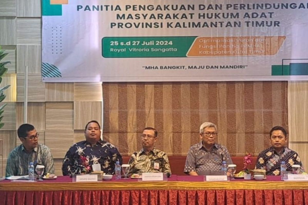 Pemkab Kutim: Masyarakat hukum adat diakui dan dijamin undang-undang