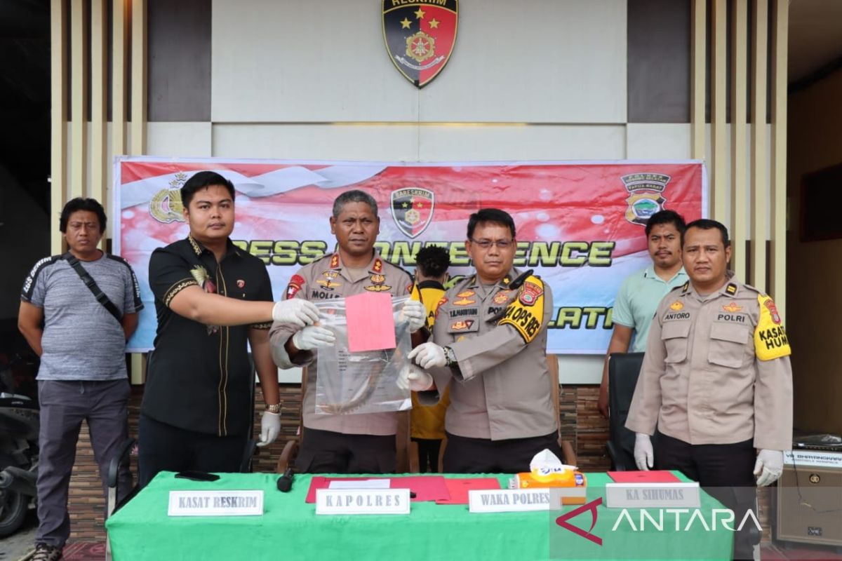 Polisi tahan pria pembunuh kekasihnya di Kokoda, Sorsel