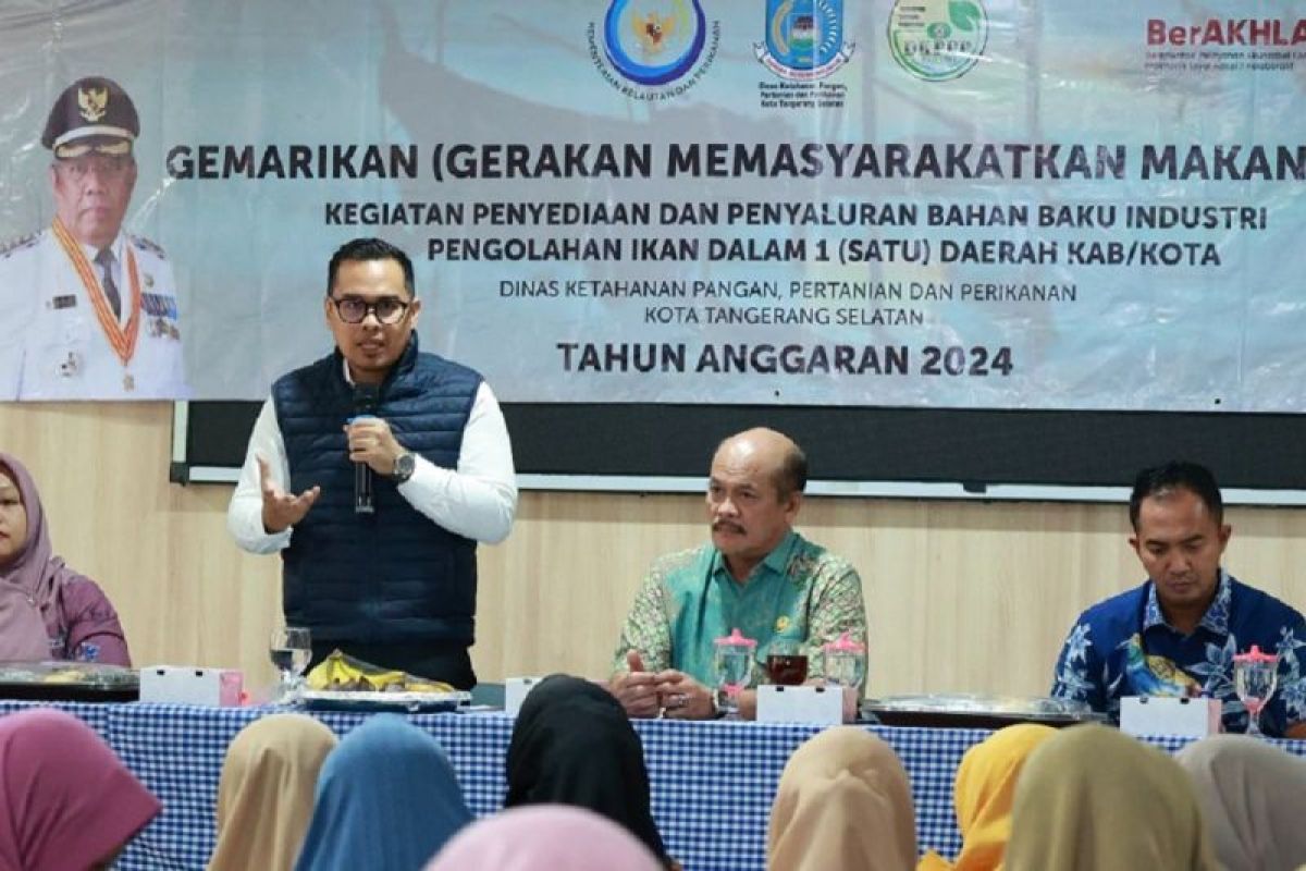 Atasi stunting, Pemkot Tangsel optimalkan gerakan makan ikan