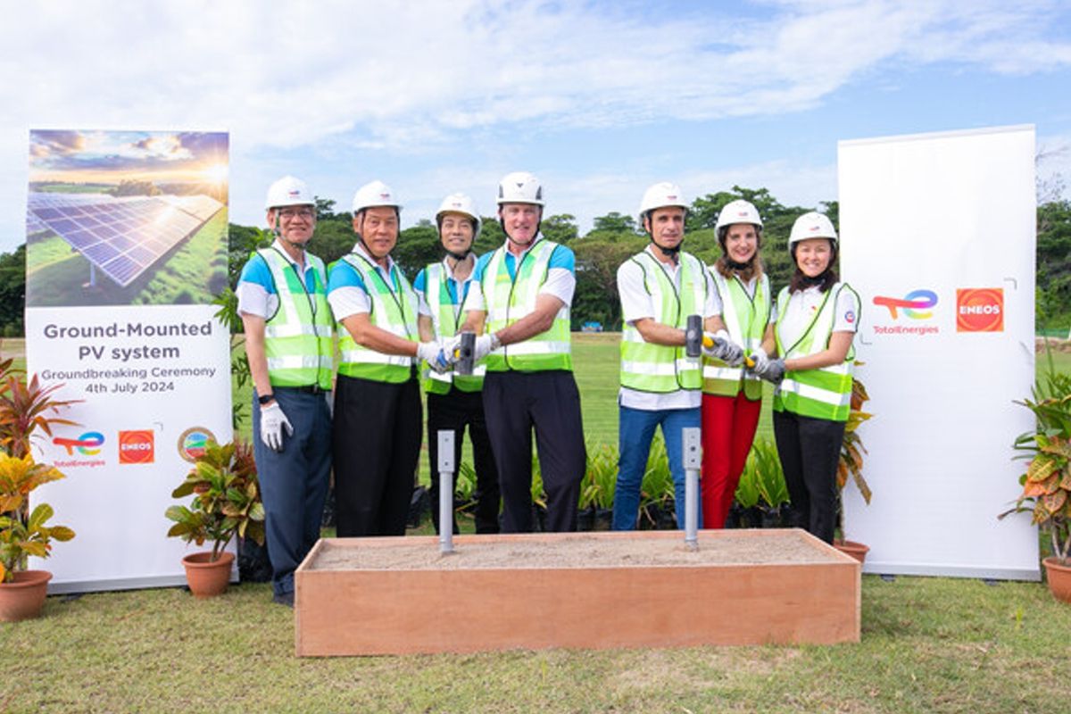 TotalEnergies ENEOS celebrates groundbreaking for its first Ground-mounted project in Singapore