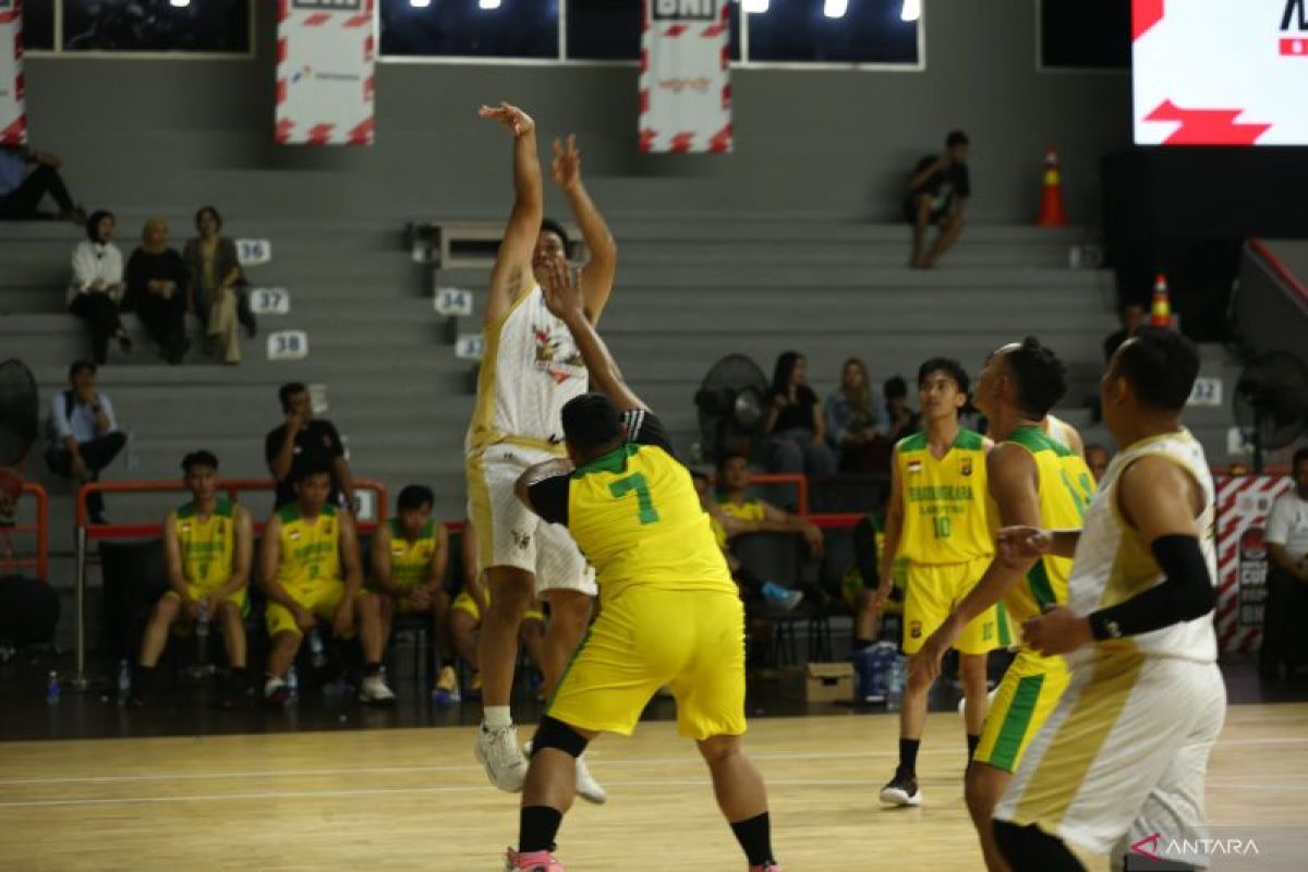 Basket Ball Kapolri Cup 2024: Polda Babel duduki peringkat 2 pool A usai menang tipis 41-36 atas Polda Lampung