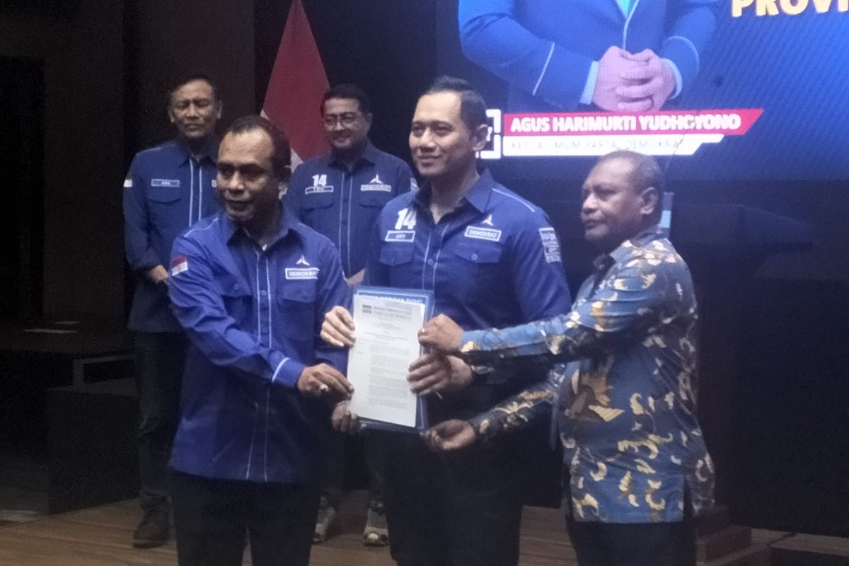 Demokrat usung Afu-Petrus Kasihiw pada Pilkada Papua Barat Daya 2024