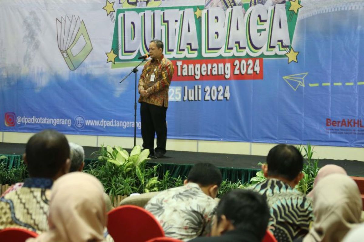 Wali Kota Tangerang : Buku bacaan bagus menarik minat baca masyarakat