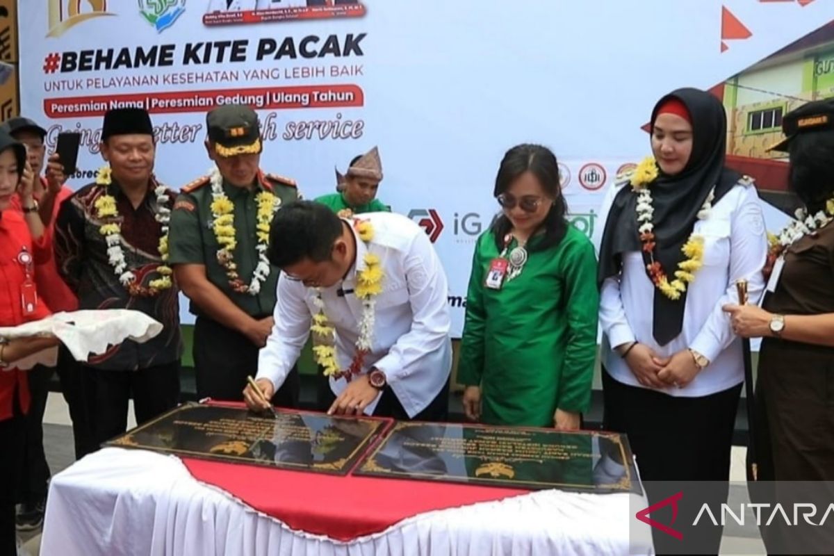 RSUD Junjung Besaoh tambah dua gedung baru tingkatkan pelayanan kesehatan masyarakat