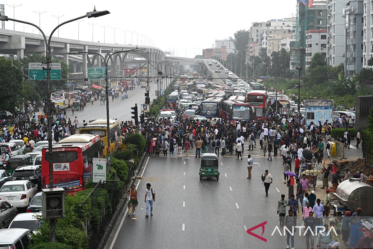 Bangladesh minta diplomat asing tak keluarkan pernyataan soal protes