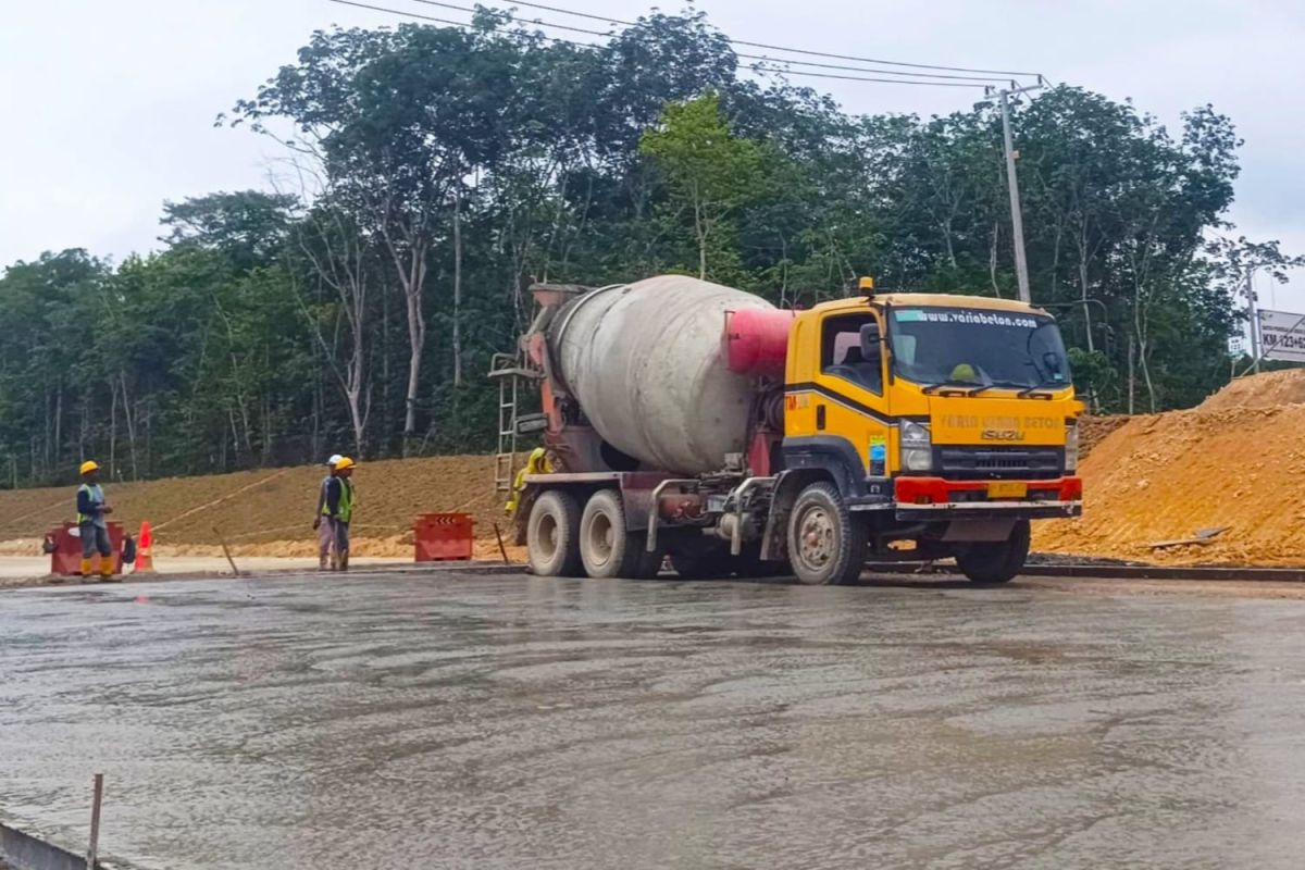 SIG pasok beton untuk pembangunan tol hubungkan Jambi ke Lampung