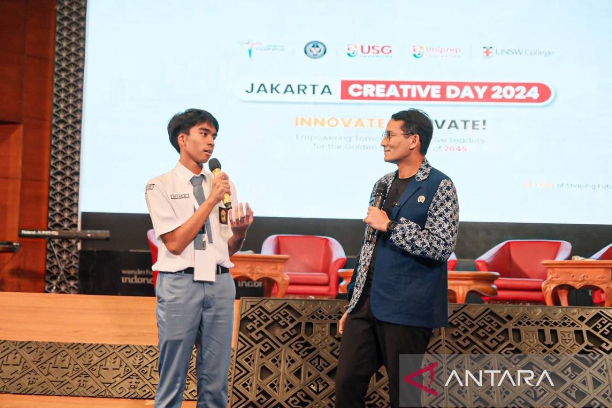 Menteri Indonesia mendesak generasi muda untuk mendorong ekonomi kreatif