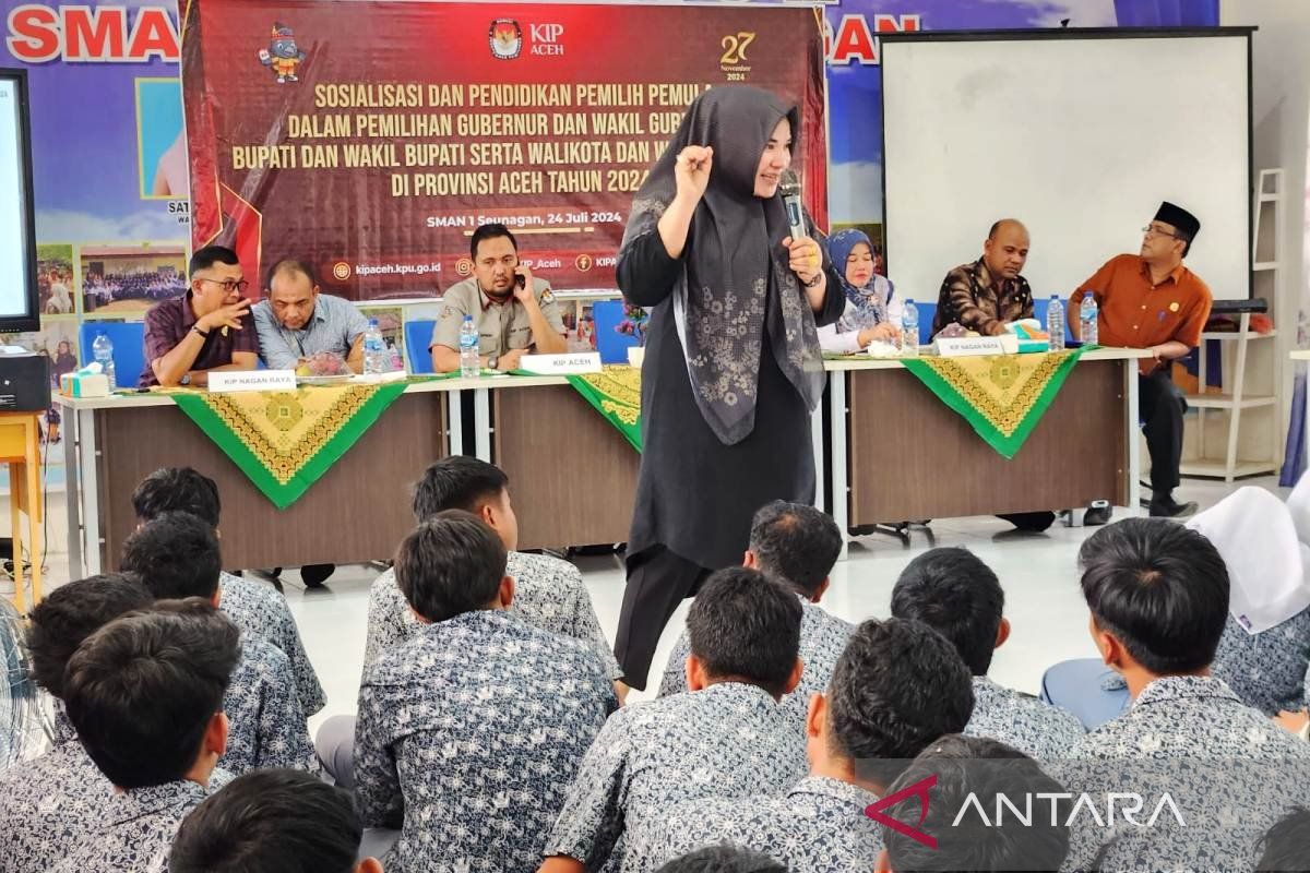 KIP Aceh gelar sosialisasi pemilih pemula di Nagan Raya