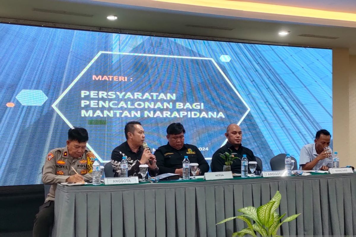 Rakor KPU Manado, Kalapas ingatkan syarat mantan napi ikut Pilkada