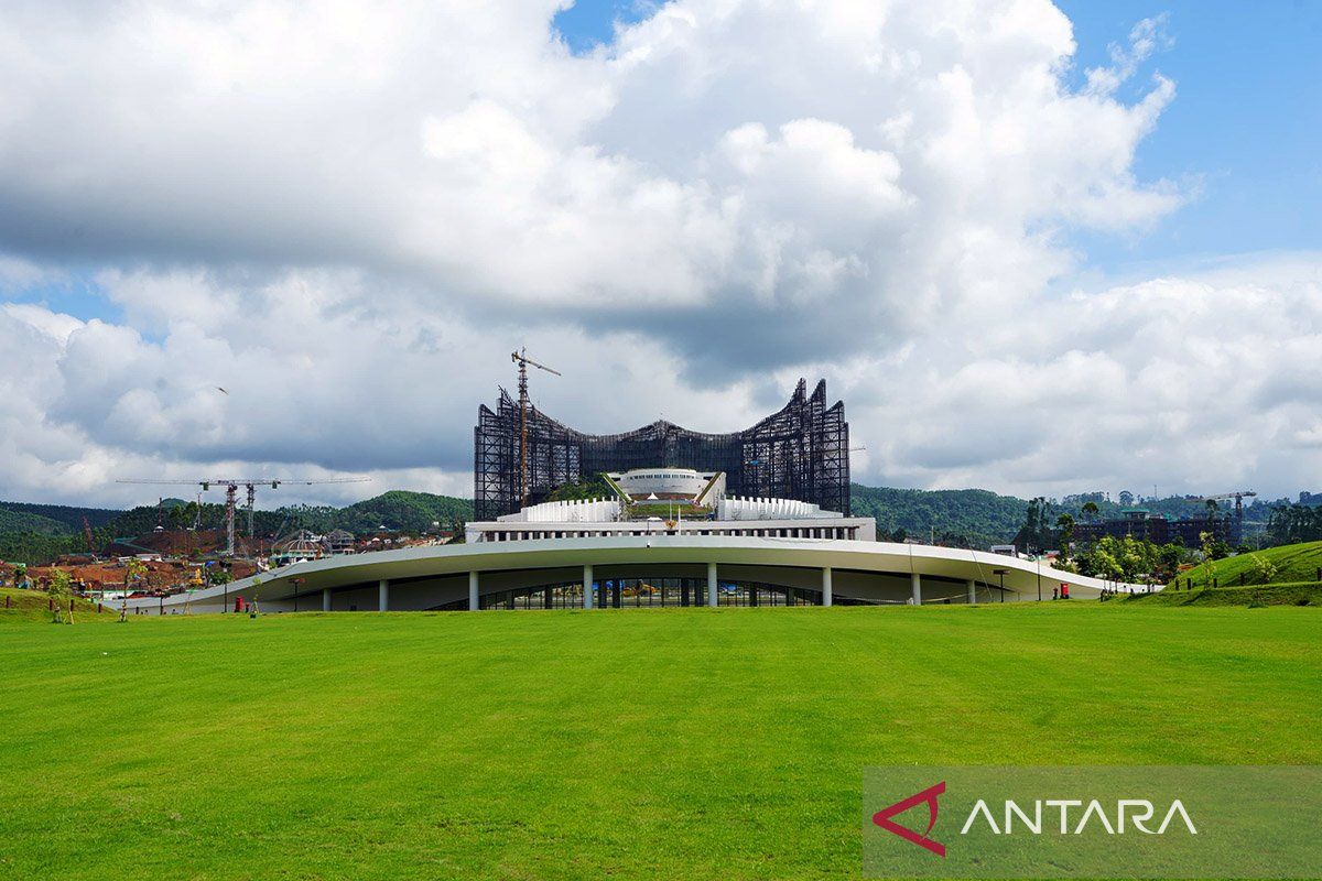 Plaza Seremoni Kota Nusantara siap gelar upacara kemerdekaan