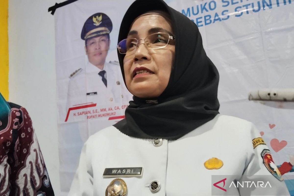 Wabup Mukomuko ajak desa gotong royong tangani stunting, target penurunan 14 persen tahun ini