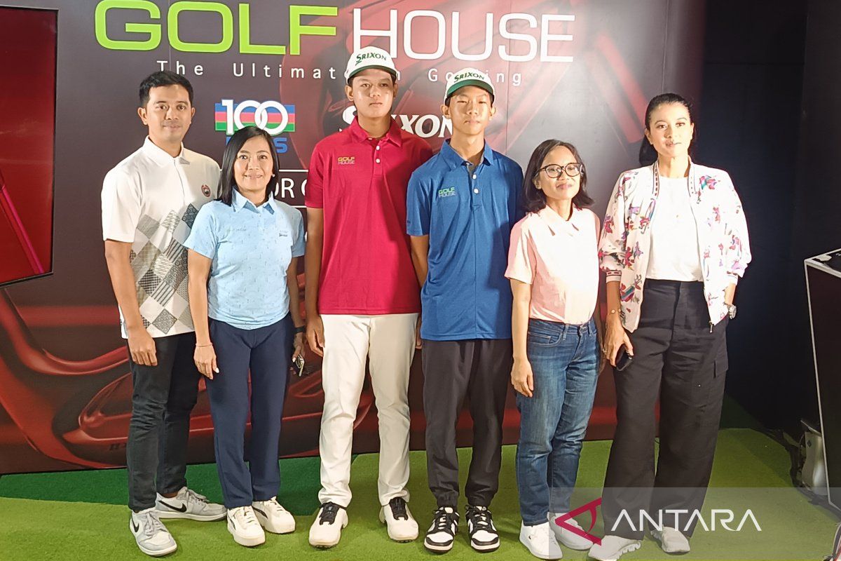 Dua pegolf muda wakili Indonesia di 100plus SRIXON Junior Championship