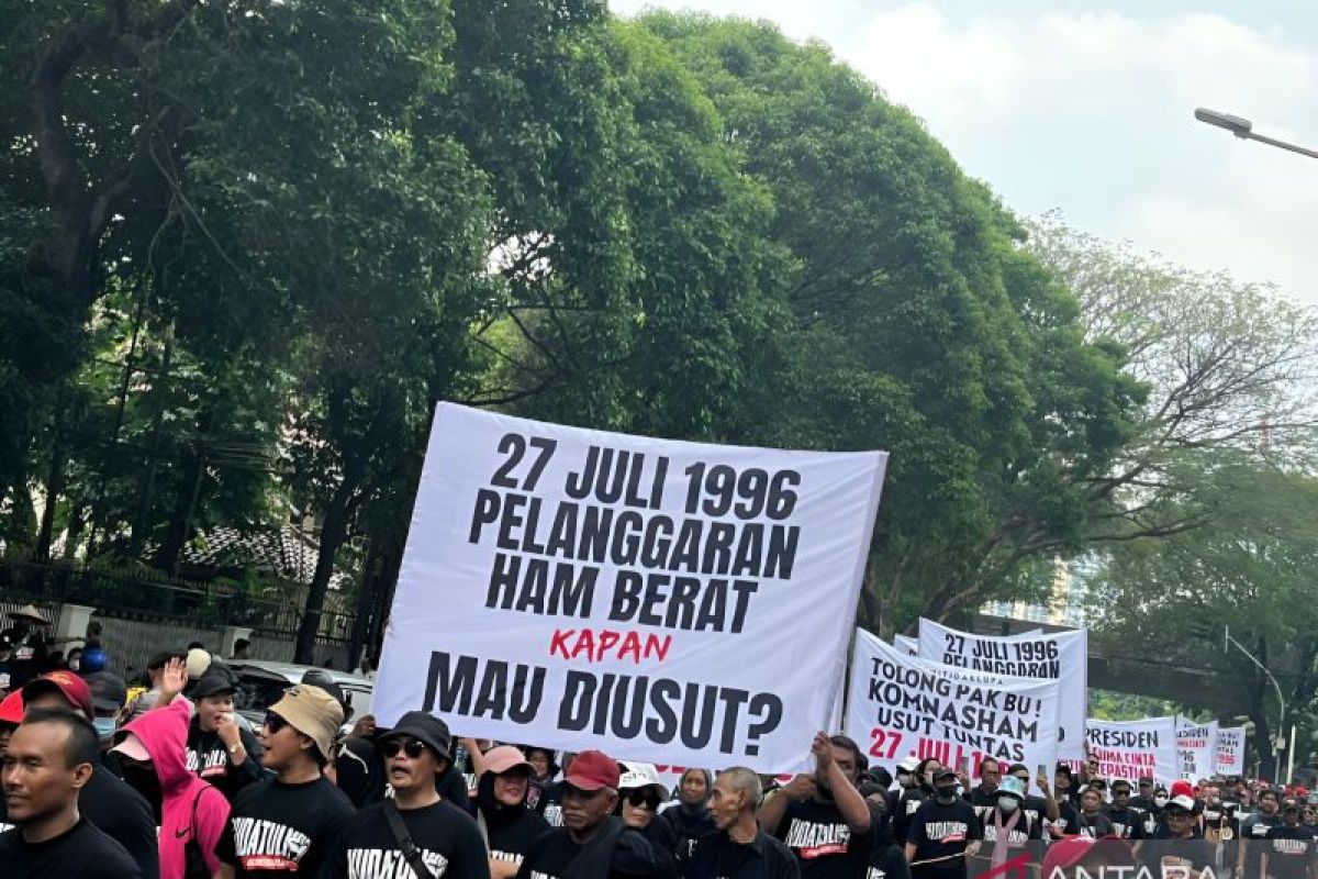 28 tahun peristiwa Kudatuli, PDIP gelar aksi teatrikal