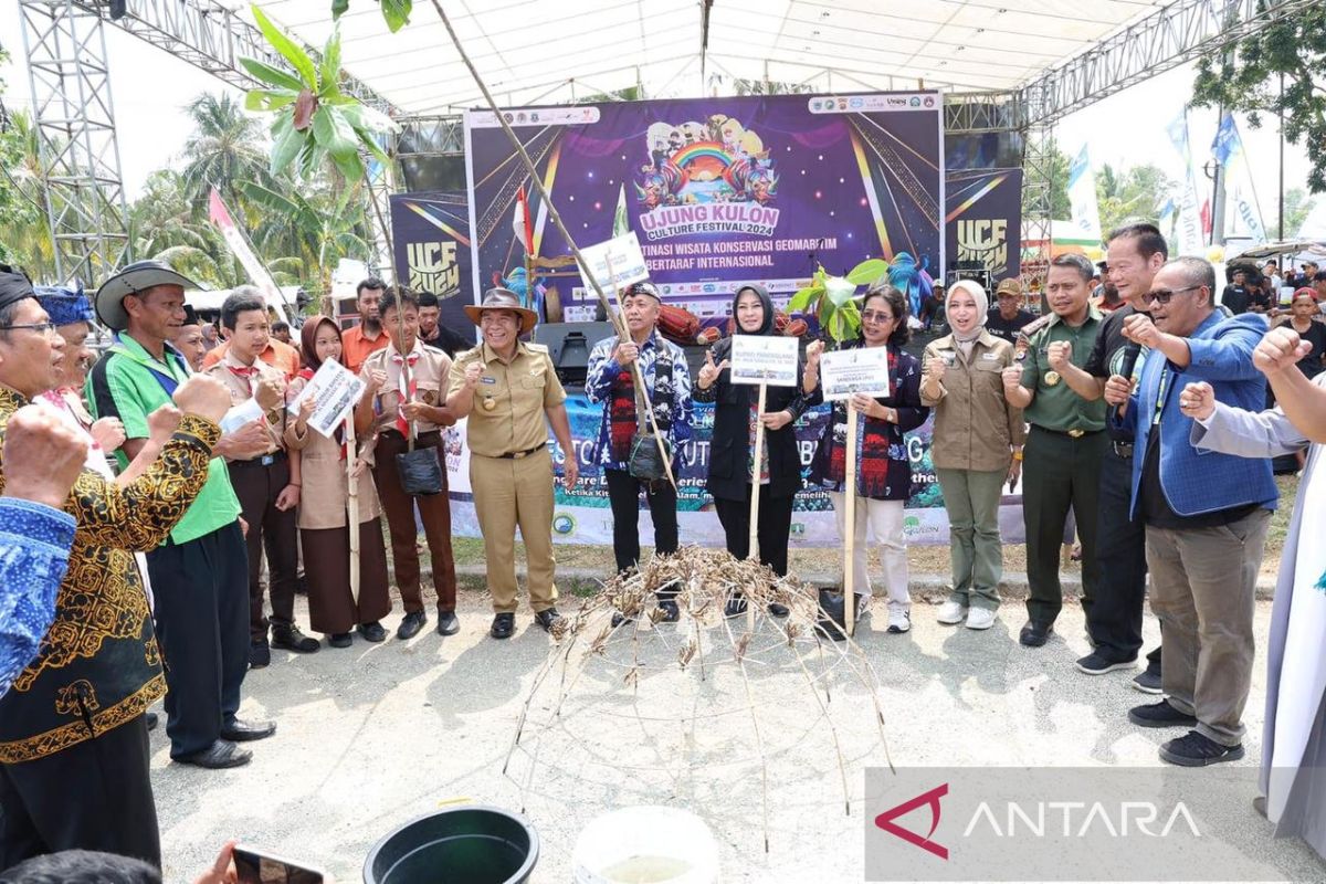 Pemprov Banten giatkan pembangunan dukung Geopark Nasional Ujung Kulon