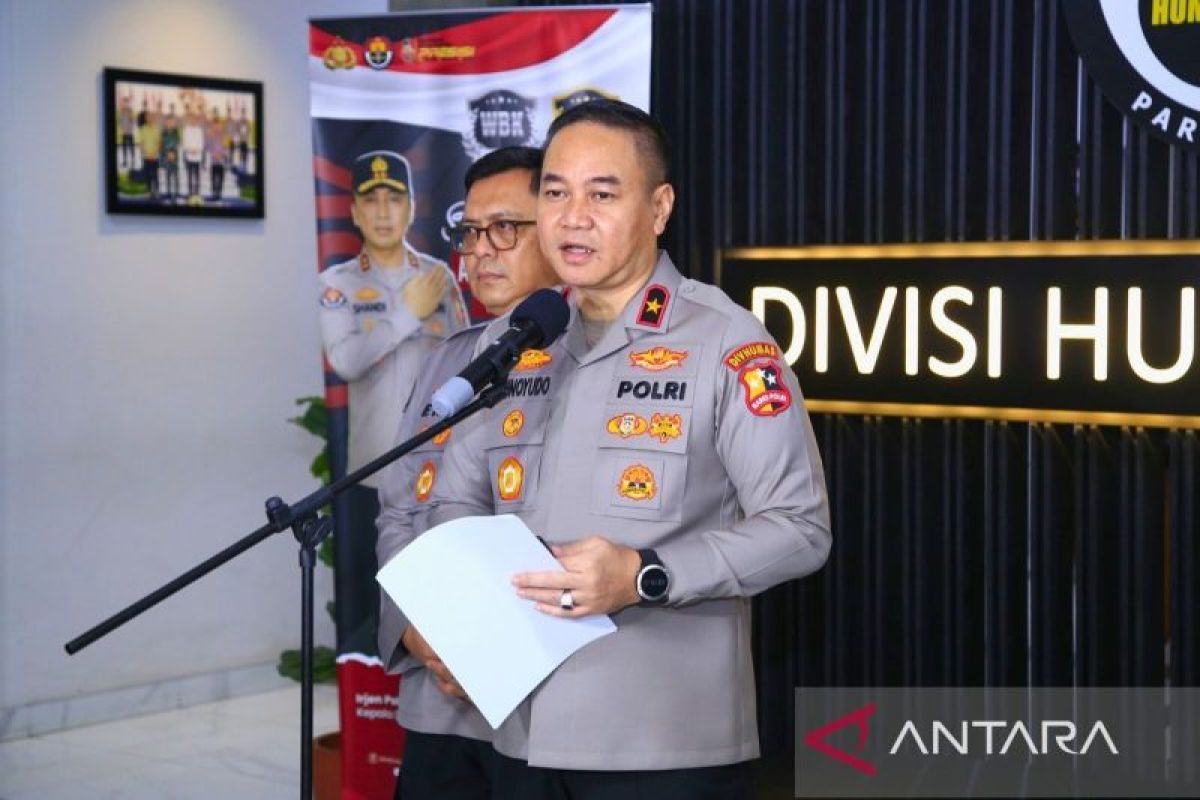 Polri ungkap telah 1.546 kasus  tindak pidana mulai dari judi hingga perdagangan orang