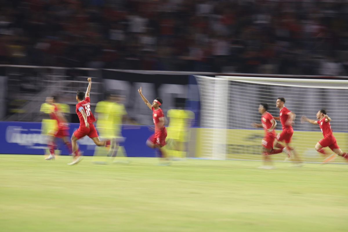 Gol Alfharezzi Buffon antar Indonesia ke final Piala AFF U-19