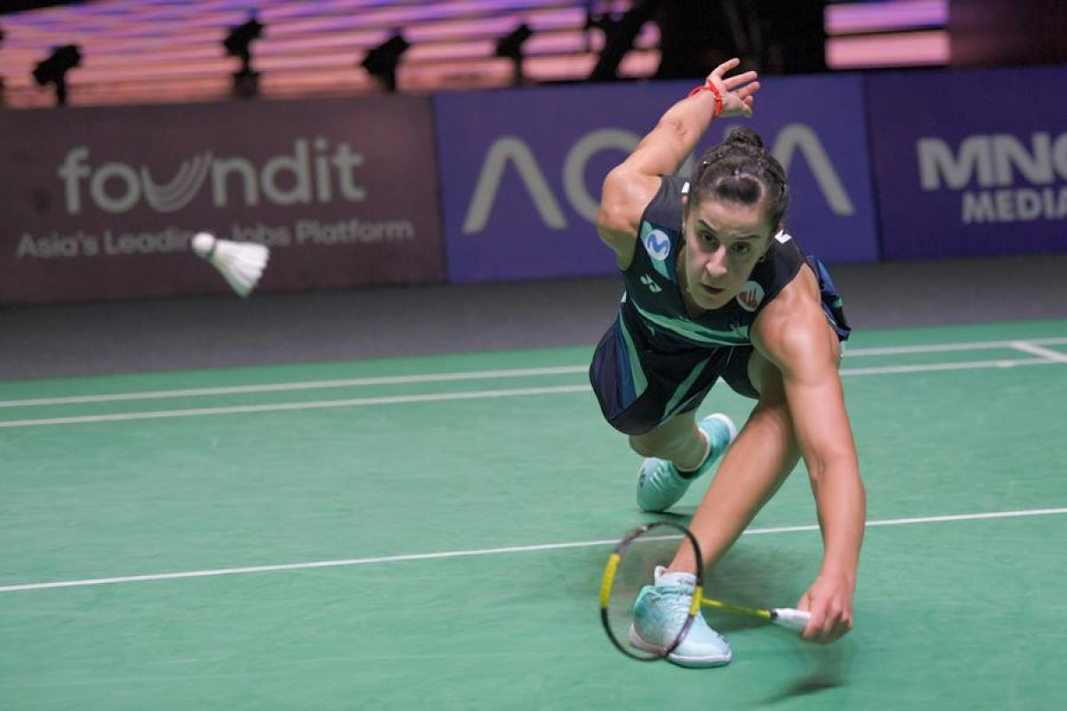 Pebulu tangkis Spanyol Carolina Marin bidik emas lagi di Paris