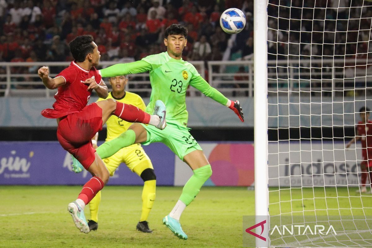 Piala AFF U-19 - Indonesia vs Malaysia: Gol Buffon bawa Garuda unggul sementara 1-0