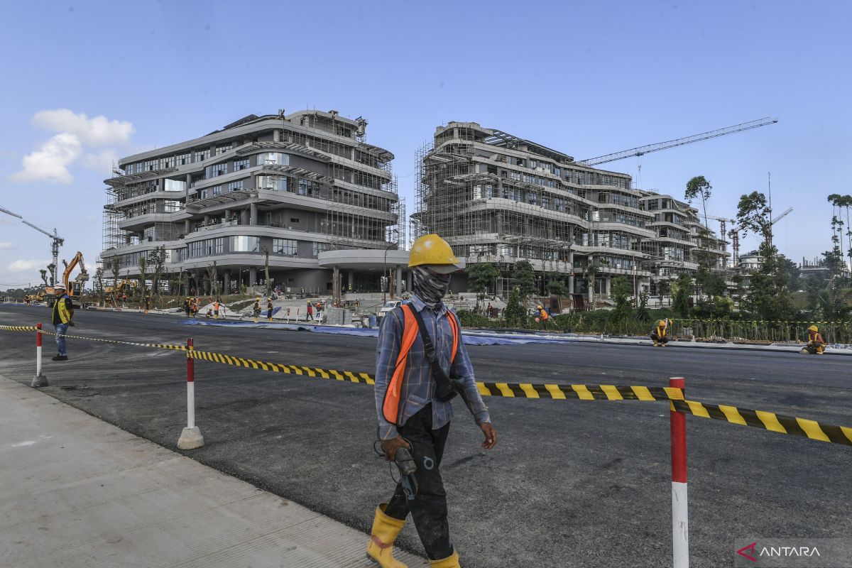 Air minum mulai masuk ke gedung-gedung di IKN, Menteri PUPR pastikan kualitas terbaik