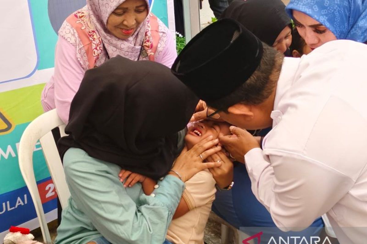 76.909 anak di Batam sudah diimunisasi polio