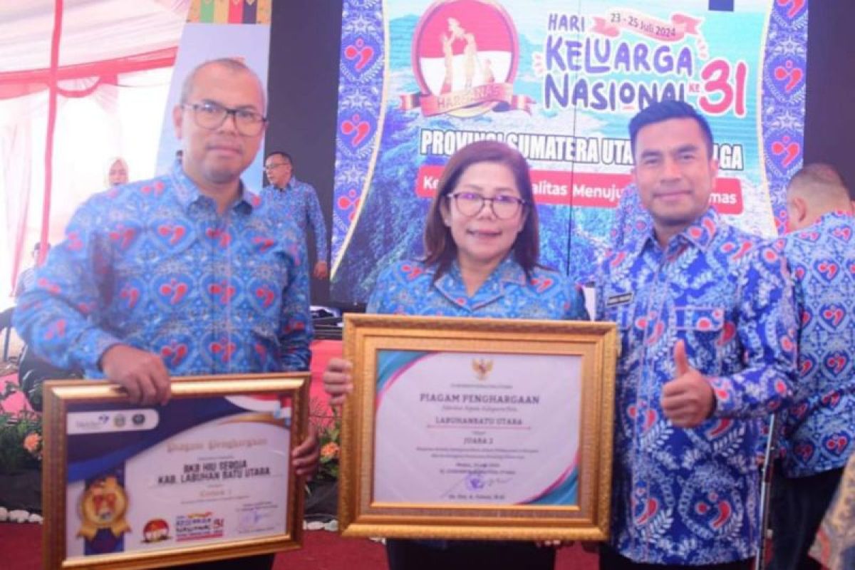 Peringatan Harganas Sumut, Labura raih 9 penghargaan