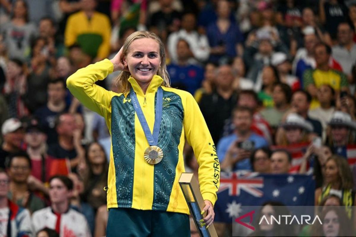 Klasemen medali Olimpiade Paris 2024: Australia memimpin sementara