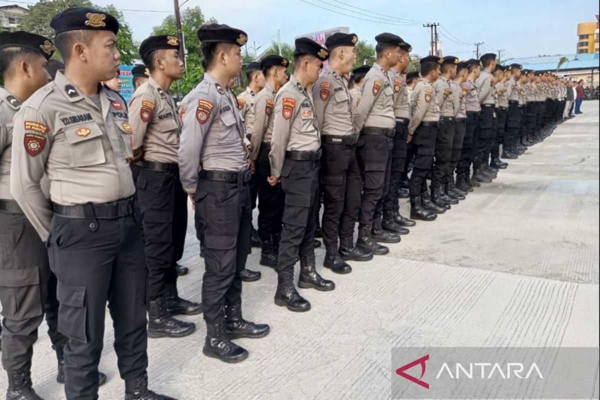 Polresta Balikpapan kerahkan 167 personel amankan kunjungan Presiden Jokowi