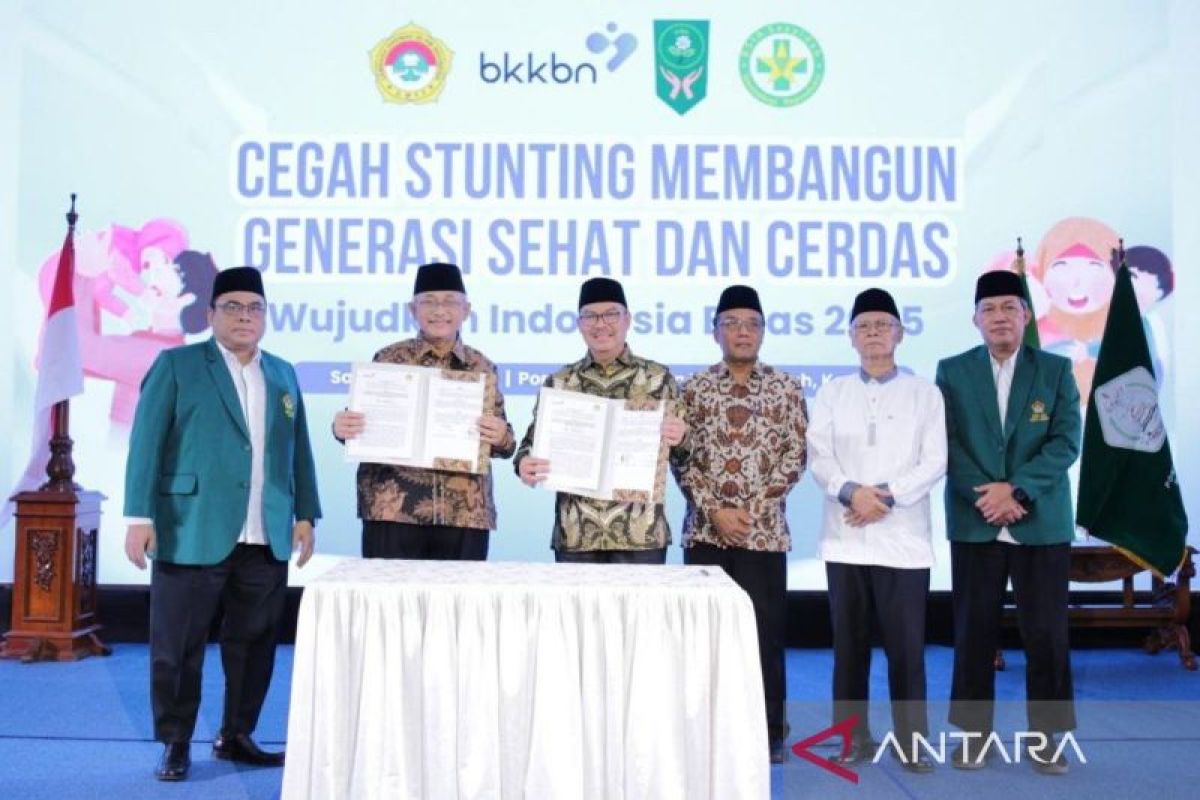 BKKBN-DPP LDII tandatangani nota kesepahaman cegah stunting