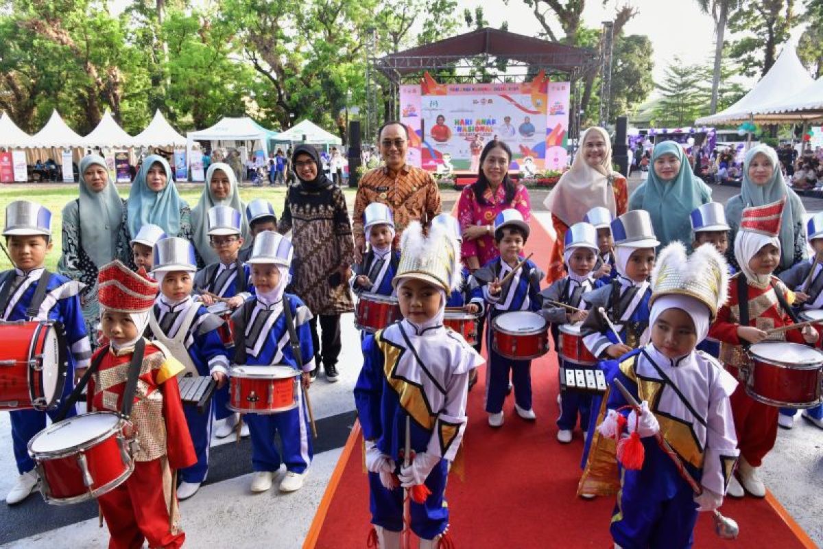 Menteri PPPA Bintang Puspayoga hadiri peringatan HAN tingkat Sulsel