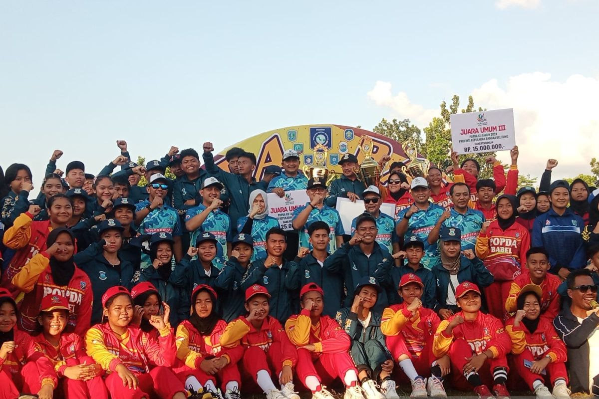 Belitung sukses jadi tuan rumah Popda XII Babel 2024