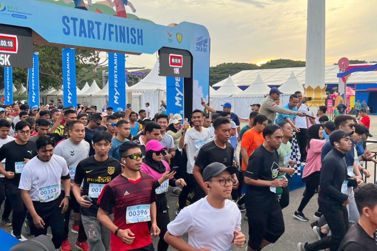 Sebanyak 2.000 lebih peserta ikut Fun Run Pertamina