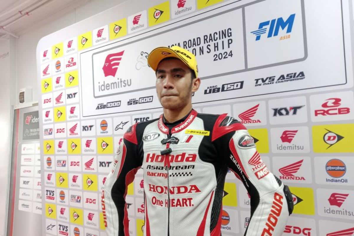 Andi Gilang kembali naik podium race kedua ARRC Sirkuit Mandalika