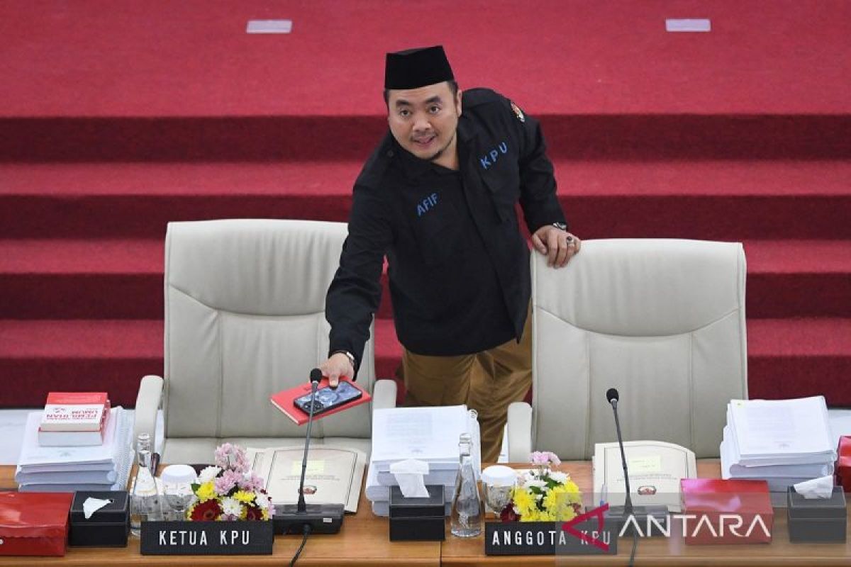 KPU RI umumkan Afifuddin disepakati sebagai ketua definitif