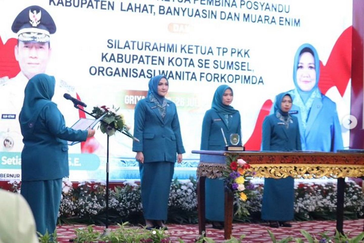 Pj Ketua PKK Banyuasin dilantik, dorong inovasi dan potensi daerah