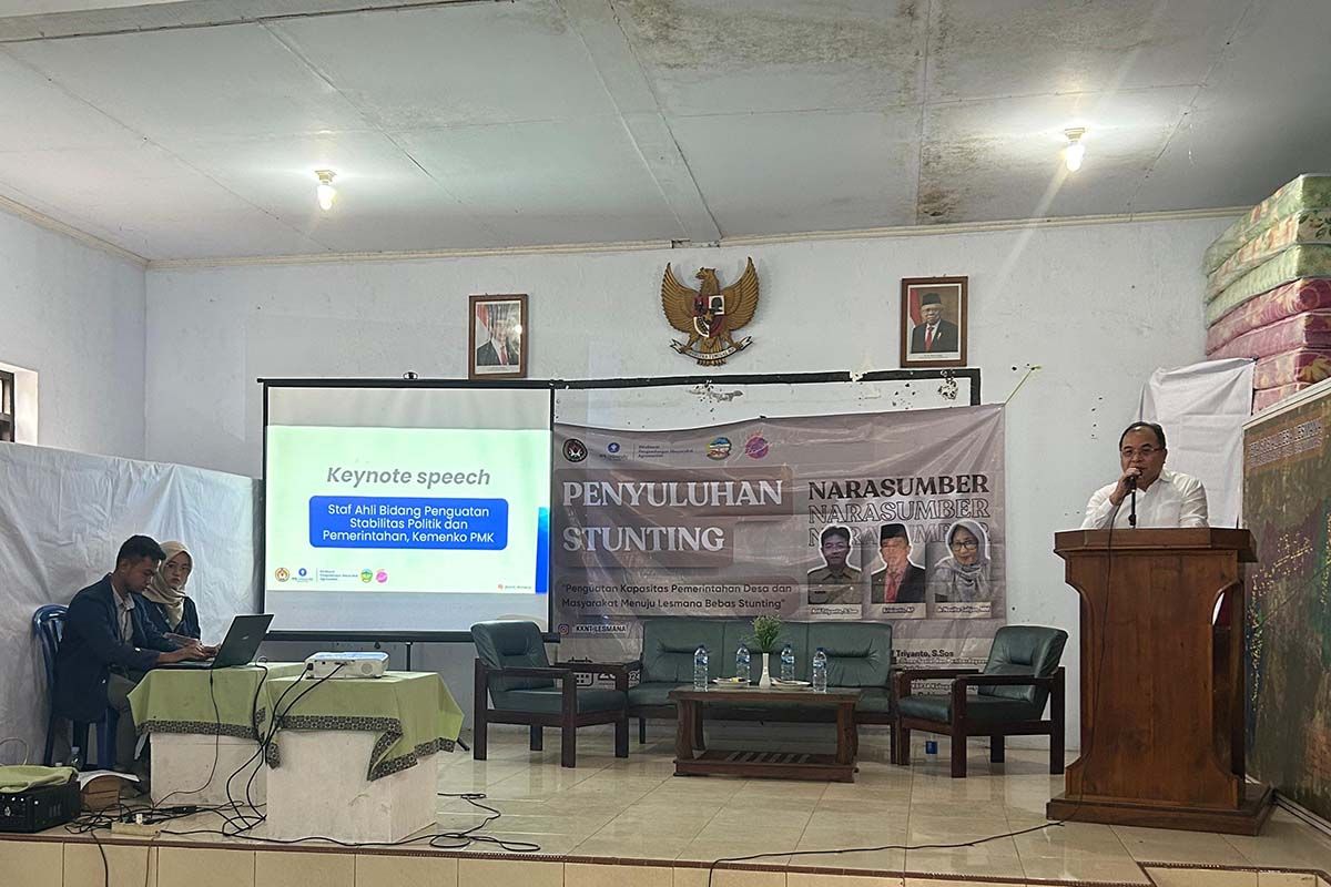 Mahasiswa KKN-T IPB bersama Kemenko PMK bebaskan stunting di Banyumas