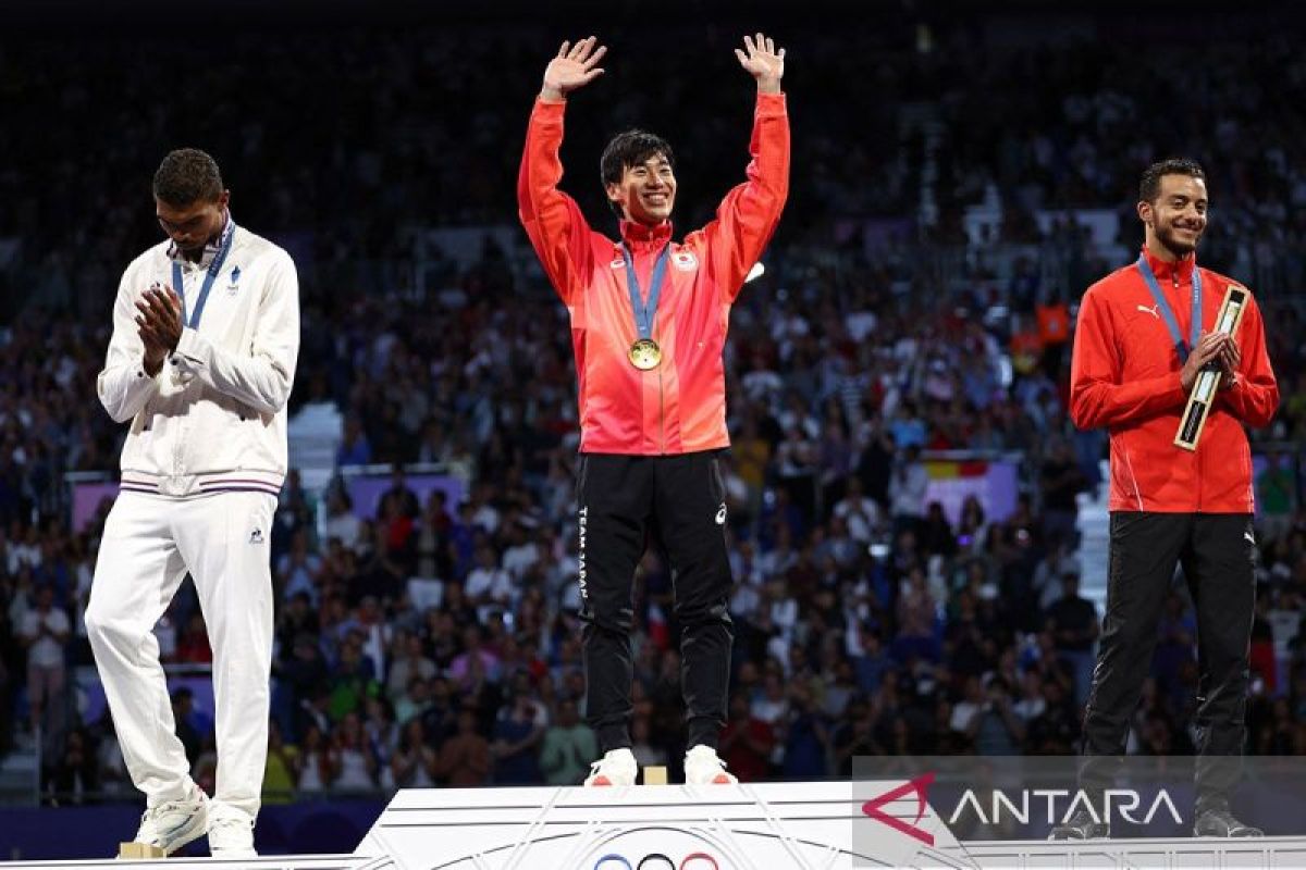 Koki Kano taklukkan wakil tuan rumah di final epee putra Olimpiade